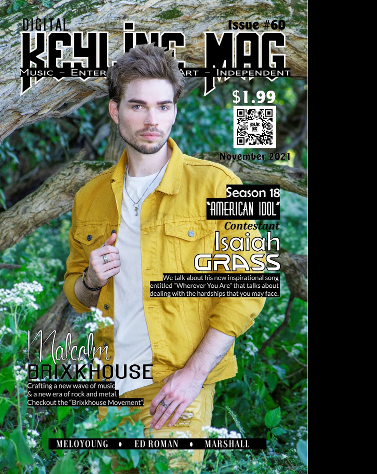 Isaiah Grass Keyline Magazine Cover Feature